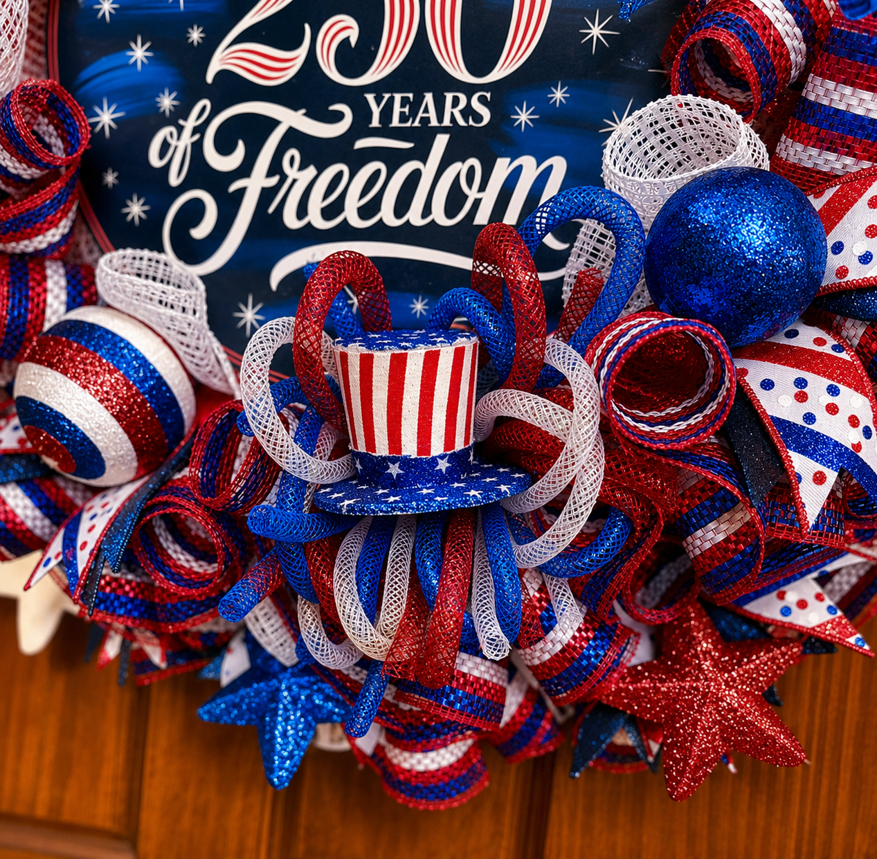250 Years of Freedom Wreath